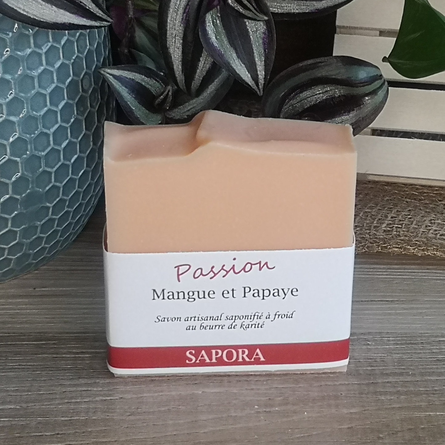 Savon naturel Mangue & Papaye – Hydratation intense et parfum gourmand - Front