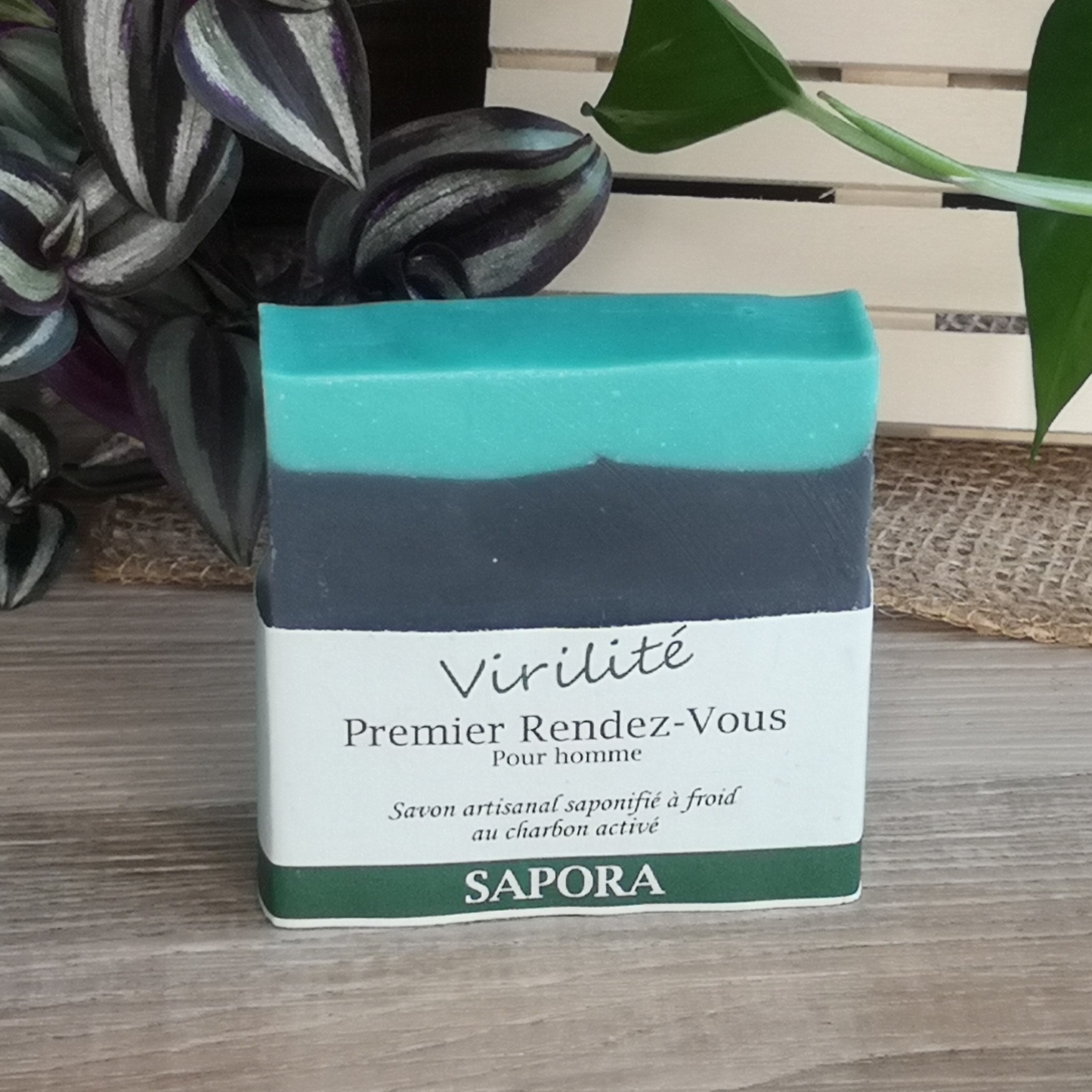 Savon en barre pour homme – Nettoyage profond et parfum sophistiqué et virile - Front