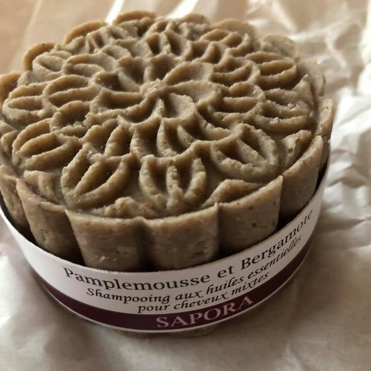 Shampooing solide vegan aux huiles essentielles d’agrumes, sans sulfates, pour un cuir chevelu équilibré - Top
