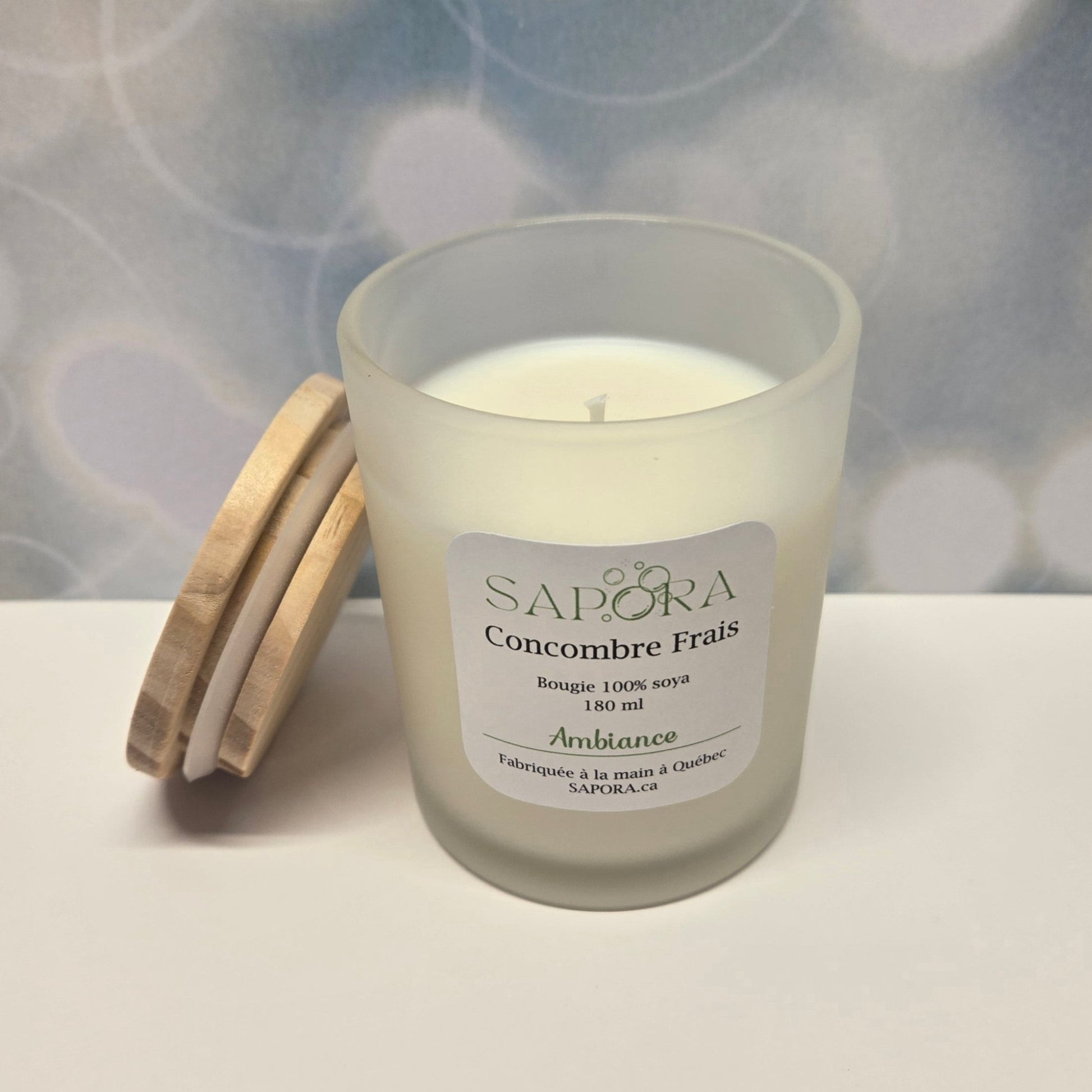 Bougie artisanale de soya au concombre frais – Notes fraîches et croquantes, idéale pour une ambiance légère et revitalisante - Top
