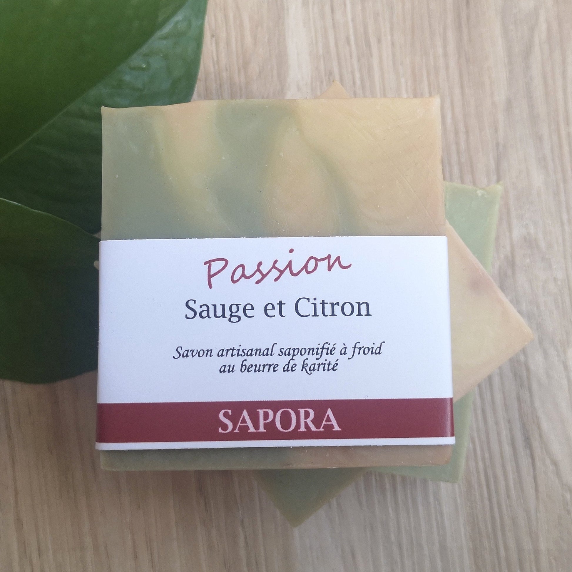 Savon artisanal sauge & citron – Fragrance herbacée et citronnée pour une sensation revitalisante - Front